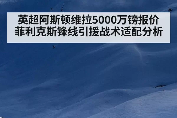 英超阿斯顿维拉5000万镑报价菲利克斯锋线引援战术适配分析